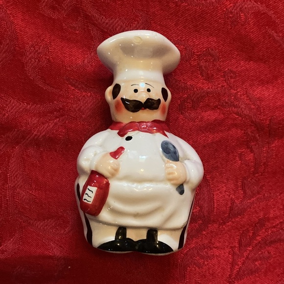 Italian salt and pepper shakers with toothpick holder - Picture 2 of 8